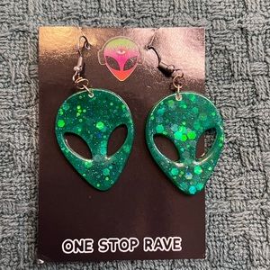 Alien Earrings